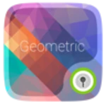 go locker geometric theme android application logo